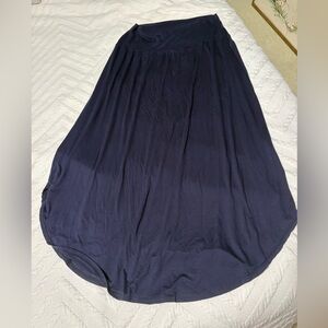 Vermilli brand  brand Elegant Navy Blue Women's Skirt made in Hawaii